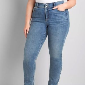 Lane Bryant Tighter Tummy High Rise Straight Jean NWT Size 16